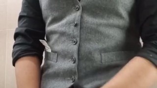 Masturbating at work while on lunch break.