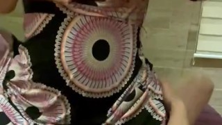 Amante disfruta de las ricas tetas de mi esposa - Milf