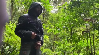 4K 4k Big cock Masturbation in Natural reserve