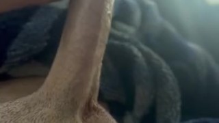 I cum so hard in my school parking lot