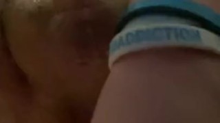 Inflating myself until I cum