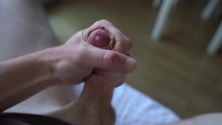 Big cock precum pulsating until huge cumshot