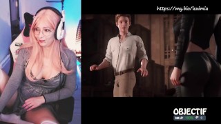 133 Il baise les seins et la bouche de cette belle rousse ! PArt 1