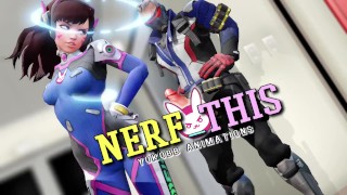 D.VA BALLBUSTING - Nerf This!