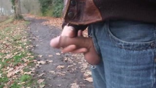 handjob by the canal