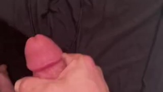 Cumming hard on my CK underwear