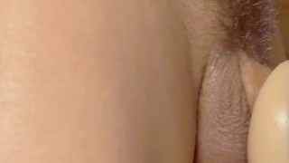 Sweaty and horny, eating own cum in sauna