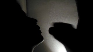 Silhouette Blowjob & Cumshot
