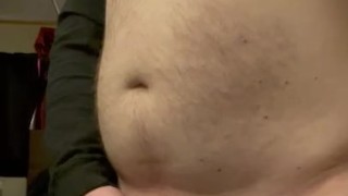 Masturbating after being bred