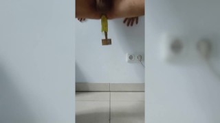 Testing DIY Dildo - Part 2 - Anal Toy Amateur - Free OF