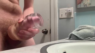 Fucking this tight toy