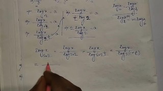 Find the Value Log Math (Pornhub)