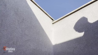 My boyfriend MASTURBATES in the BALCONY while I'm watching