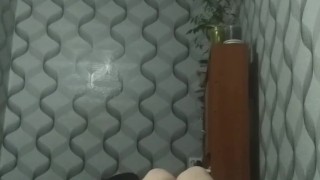 Femboy thigh humping