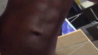 Black cumshot in your mouth