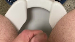 Fan request public piss play straight dirty degrading talk for gay HUGE cock piss custom at work
