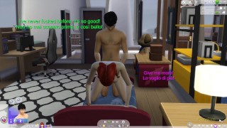 The Sims Ep.1 Step sister fucks little nerd step brother and gets pregnant