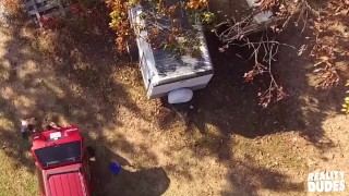 Reality Dudes - Gavin Taylor Comes Out Of The Car Straight On Aspen's Dick In The Driver Seat