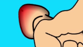 Beat up that dick! Jerk off game w/HentaiGayming