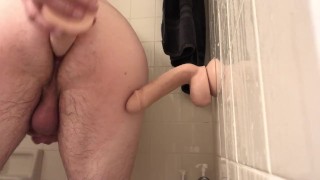 Deep Ass Fucking in shower