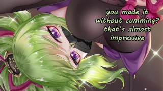 Endurance test with Kuki Shinobu part 1(femdom, feet, edging, JOI, domination, humiliation)