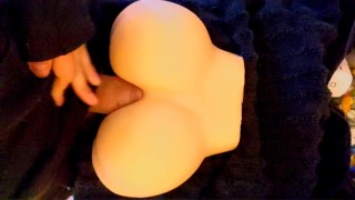 Amateur femboy fucks boy ass toy for you to watch