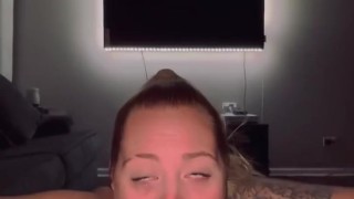 Sloppy head with anal 🍑 (OnlyFans @blondie_dread for FULL video