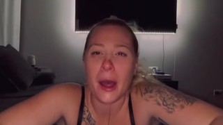 Sloppy head with anal 🍑 (OnlyFans @blondie_dread for FULL video