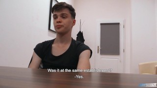 BigStr - A Hot Bartender Wants More Money In But Less Job & Finds The Perfect Job For Him