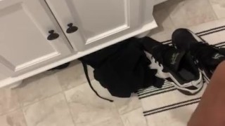 Ebony Male Bounces Thick Dick