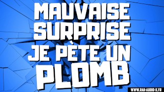 Grave en colère, je finis par m’en prendre à ton cul ! [Audio Porno Français]