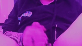 Punk Emo Femboy Slut Spreads Ass And Strokes For You