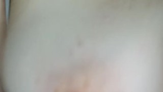 Shaking my tits and rubbing my big pierced nipples