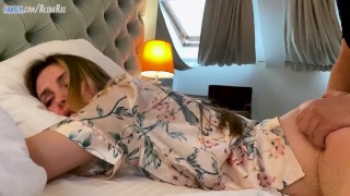 A young guy fucked his stepmom in a hotel room