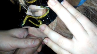 Great homemade blowjob and cumshot