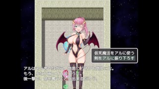 【#55 同人エロゲー アルフィミアの塔(製品版)実況動画】無表情無感情な金髪爆乳天使にパイズリでひたすら射精させられてしまい・・・(巨乳・爆乳ファンタジー抜きゲー) Hentai game