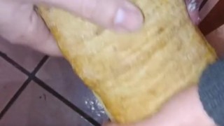 Fucking bread man masturbation