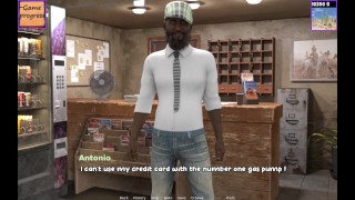 The Motel Gameplay #30 Two Horny Teen Sluts Suck On a Big Cock