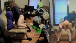 Fan tried his best, cums inside Heather Kane just like the rest