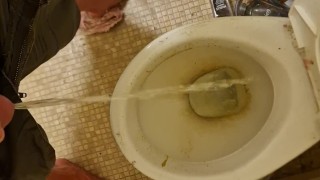 Me taking a piss