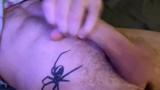 Teasing my dick until I can’t stop cumming