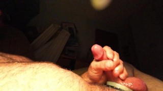 Sloppy slow motion cumshot