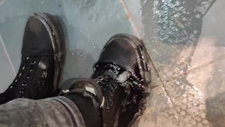 Rewetting For The Third Time And Jerking Off In Public Restrooms Teaser