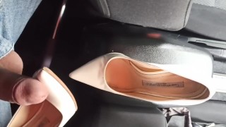 Very much filled with cum sexy stepsister heels
