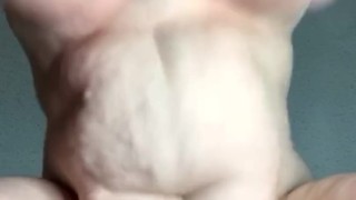BIG BBW TITS HANG AND SWING WHILE DADDY FUCKS AND FILLS ME UP 🥵💦😍🔥