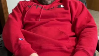 Milking a thick monster cock with serious girth. Beautiful dick.