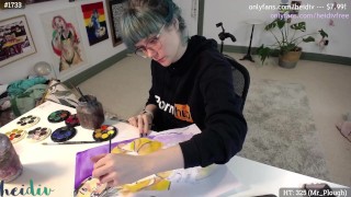 Painting AshleyTea