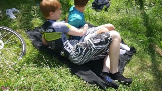 Teen cyclists got horny, went offroad for pleasure