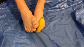 Banana Foot Job With Crush Finale