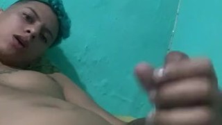 Strocking big cock alone on my room